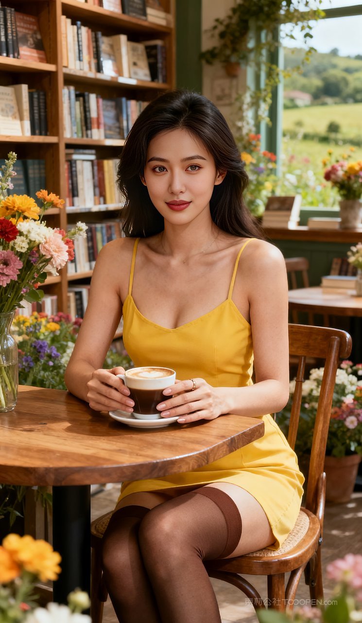 气质苗条少女长腿短裙性感大胸丝袜美女