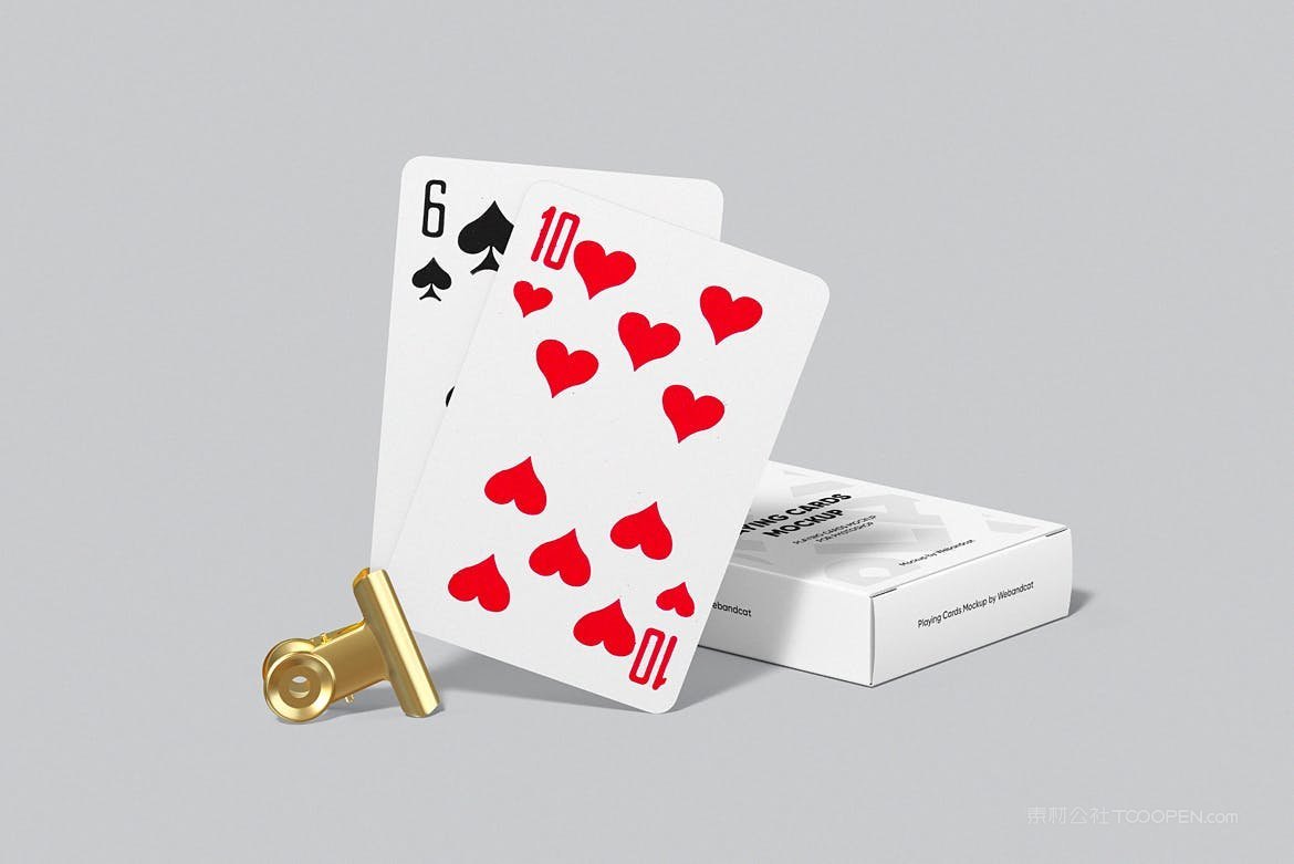 扑克牌设计vi样机