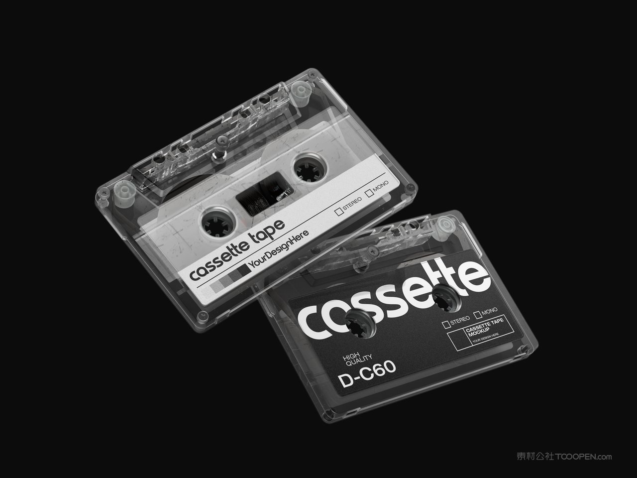 旧磁带包装样机