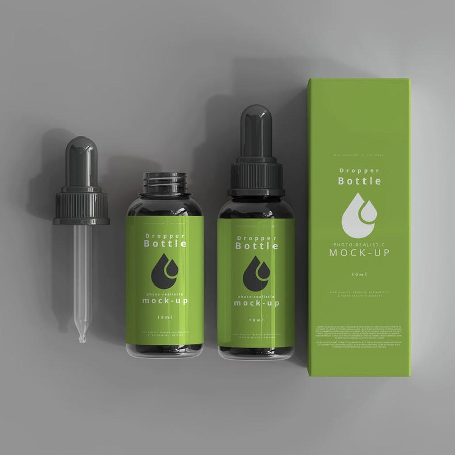 护肤品精华液样机