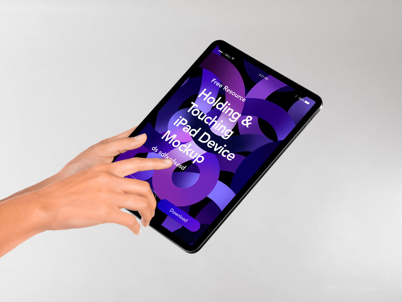 iPad屏幕效果图样机展示