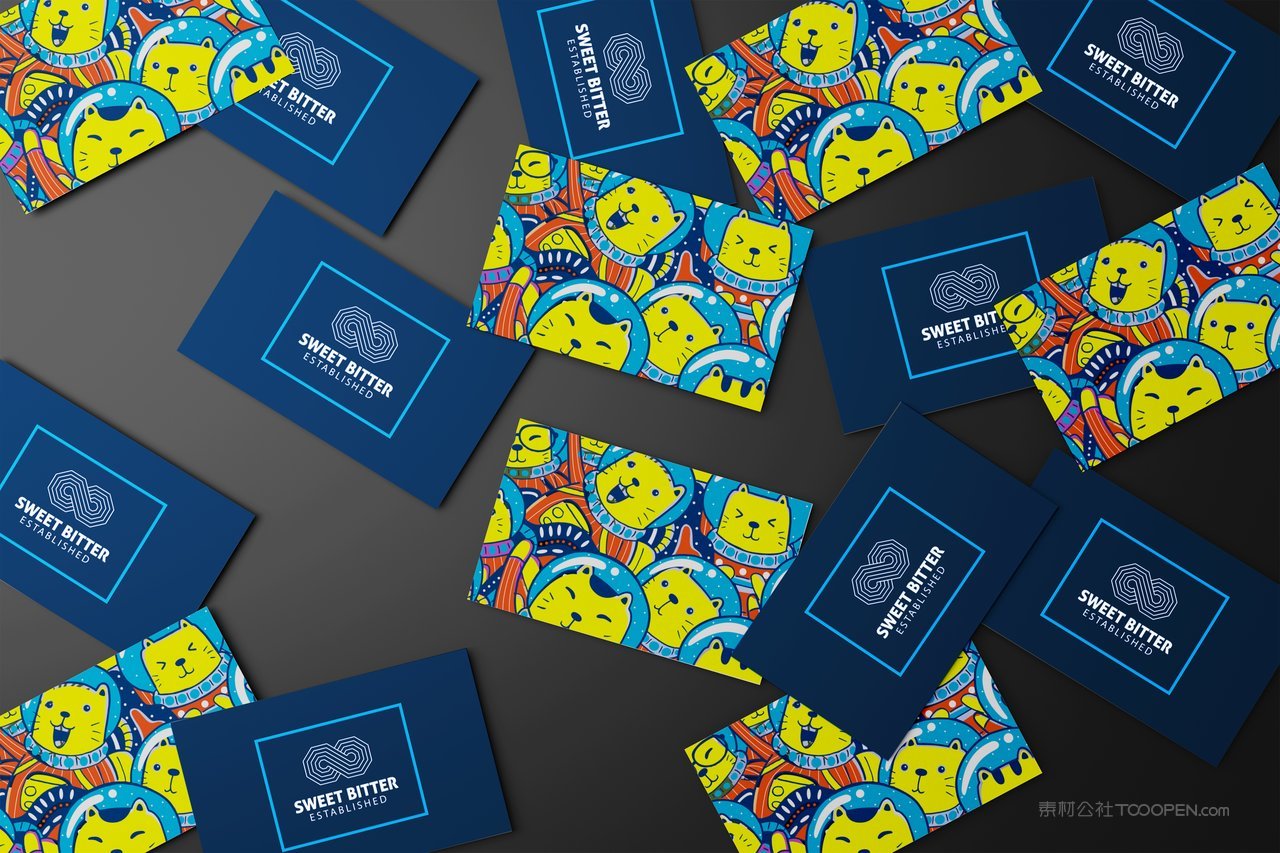 【1261期】毕业设计卡通高端文创品牌vi样机 (5)