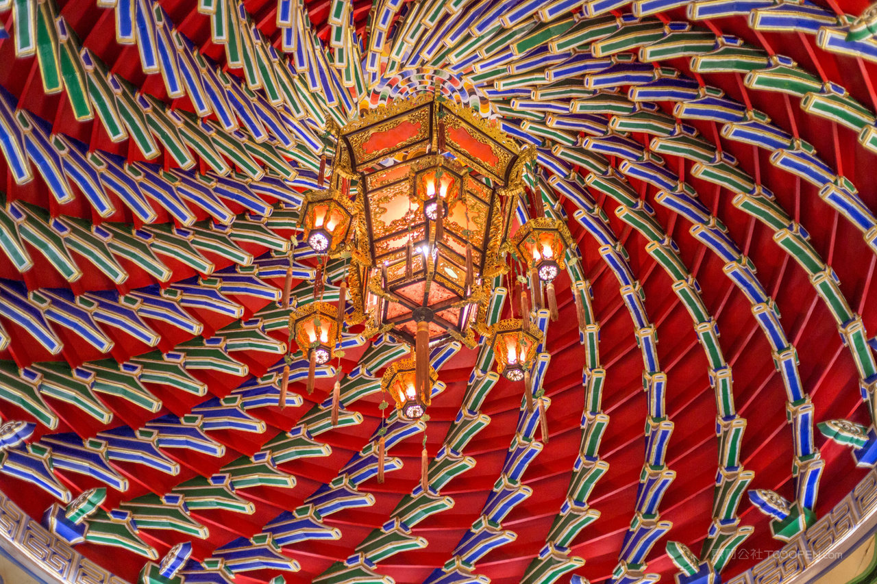 南昌滕王阁内景