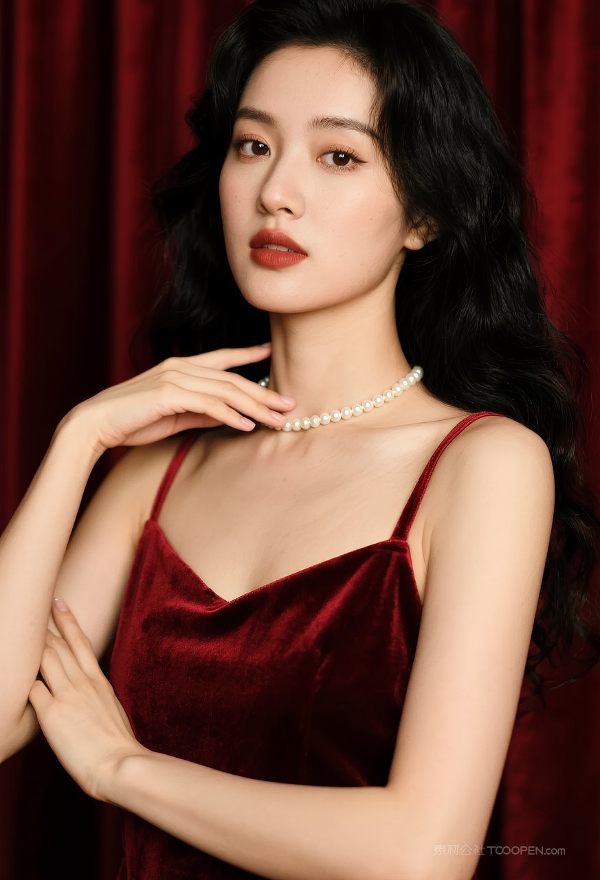 时尚写真美女女性性感气质美丽