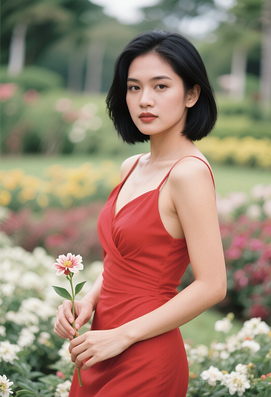 女性时尚写真美丽清纯气质美女性感