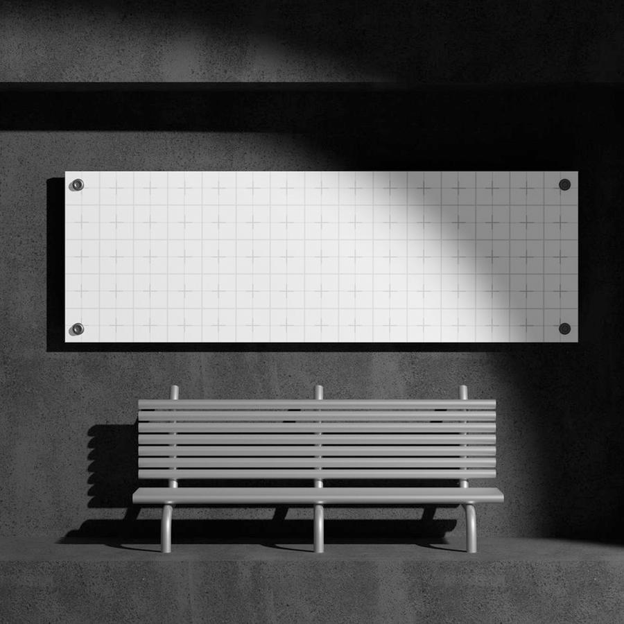 户外广告牌样机