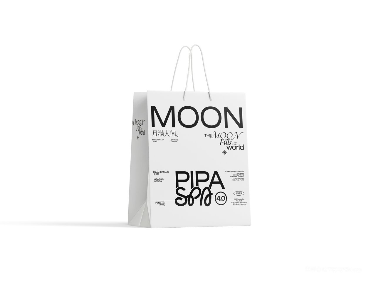 【1551期】纸袋手提袋样机 (2)