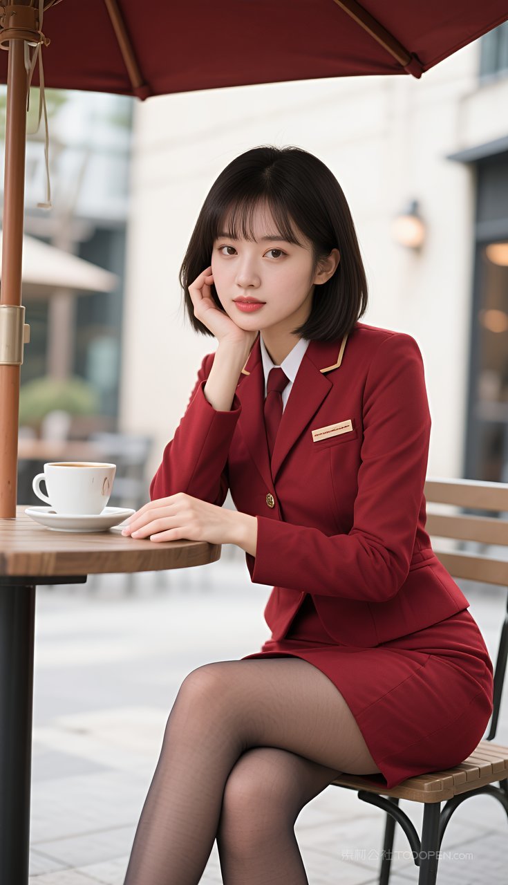 短裙美女性感丝袜制服写真长腿