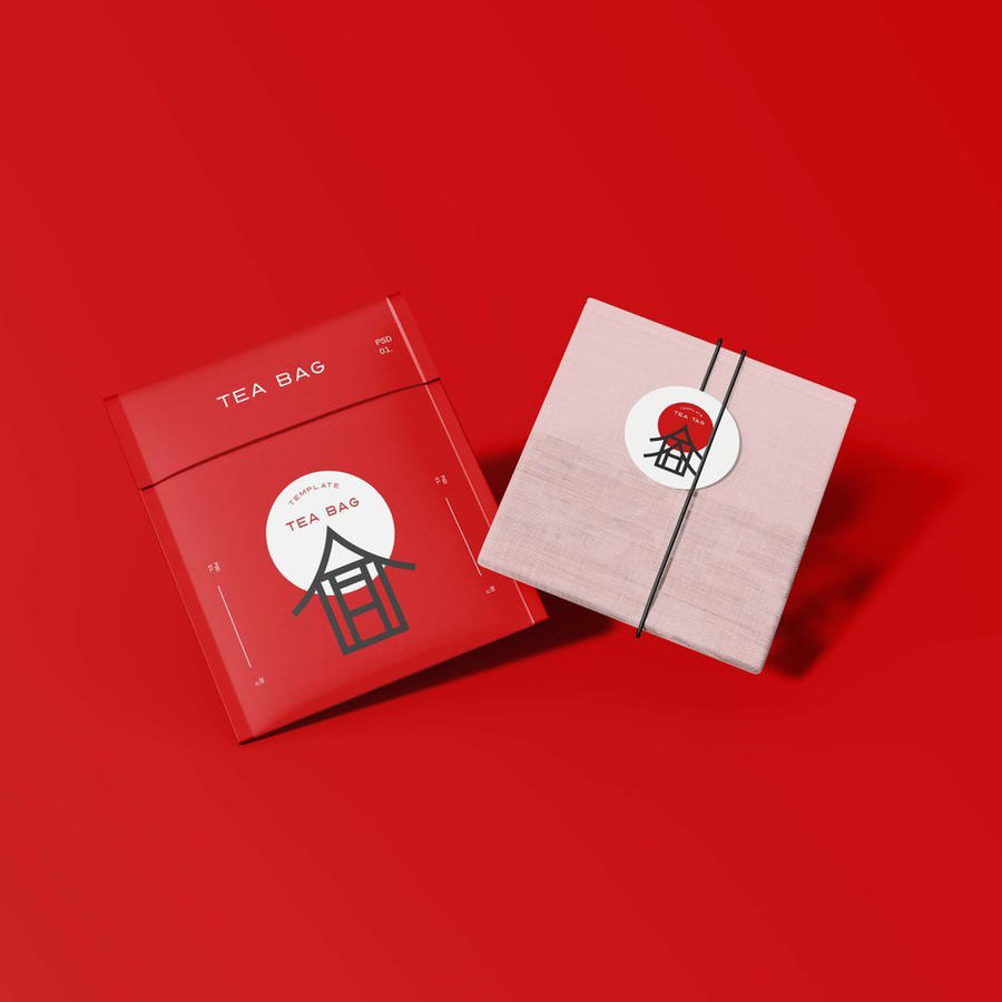 茶叶茶包包装样机