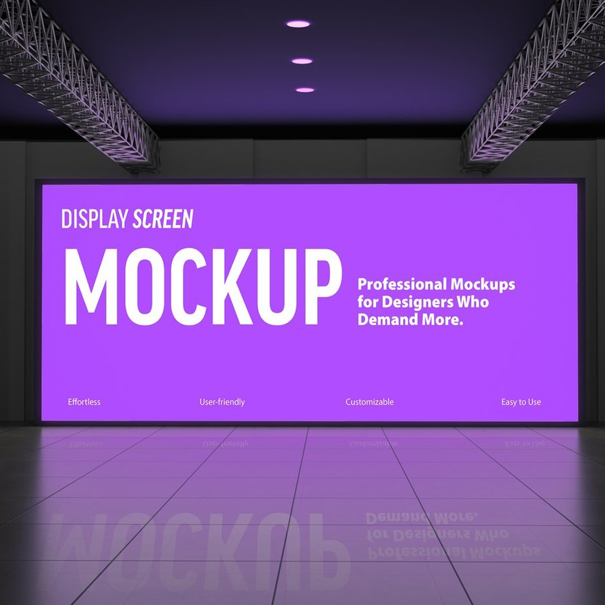 led显示屏幕样机