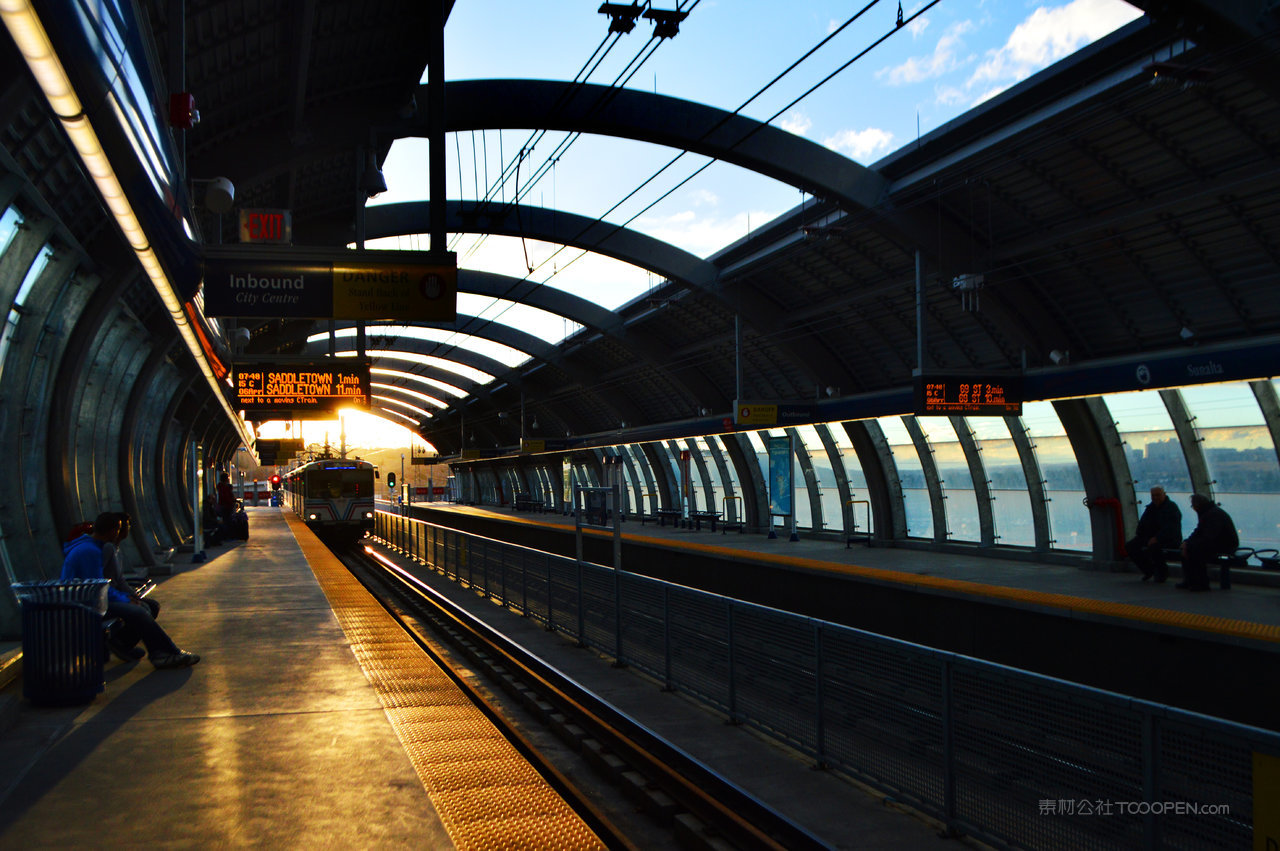 加拿大卡尔加里城市风光 (1)