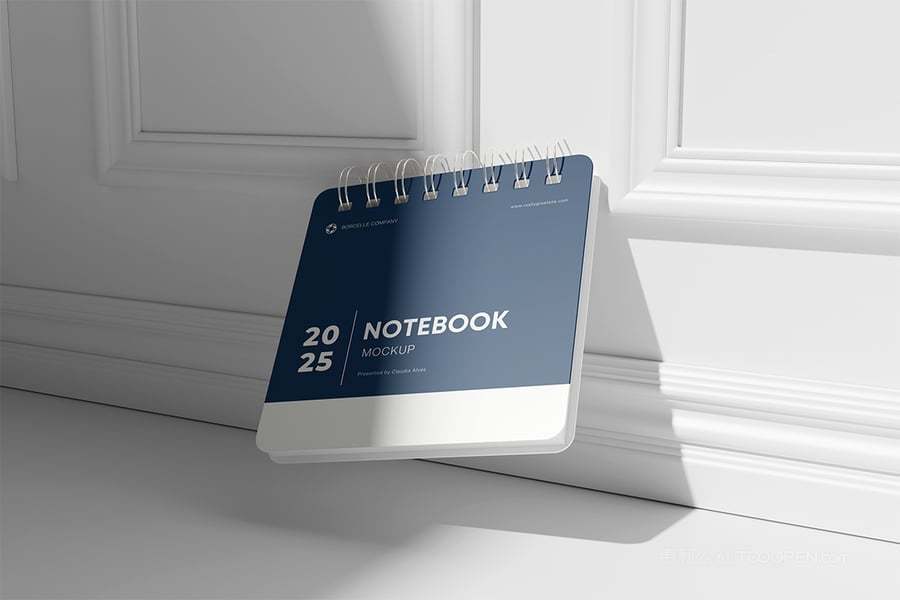 方形笔记本样机