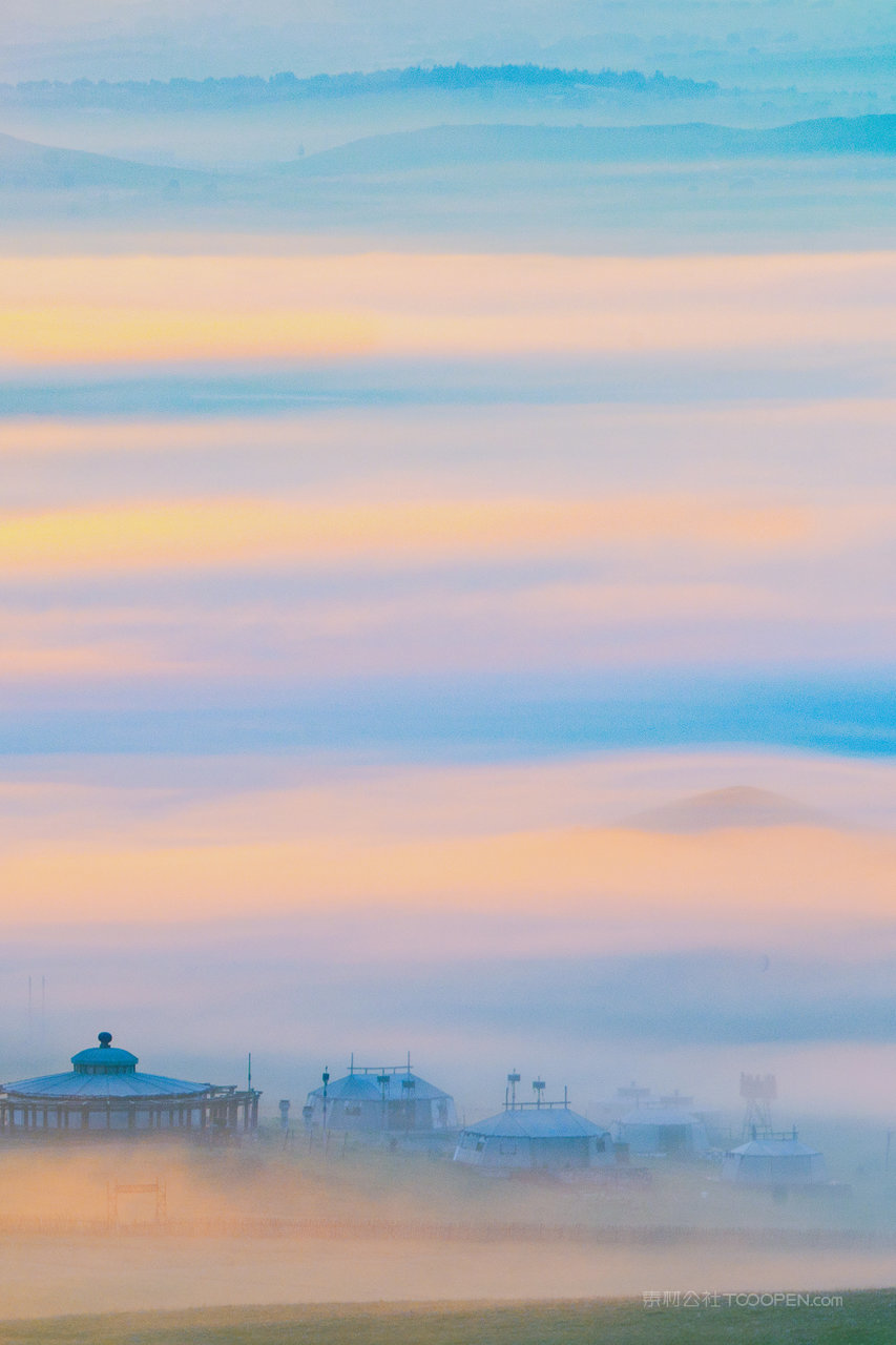 童话般的草原美景