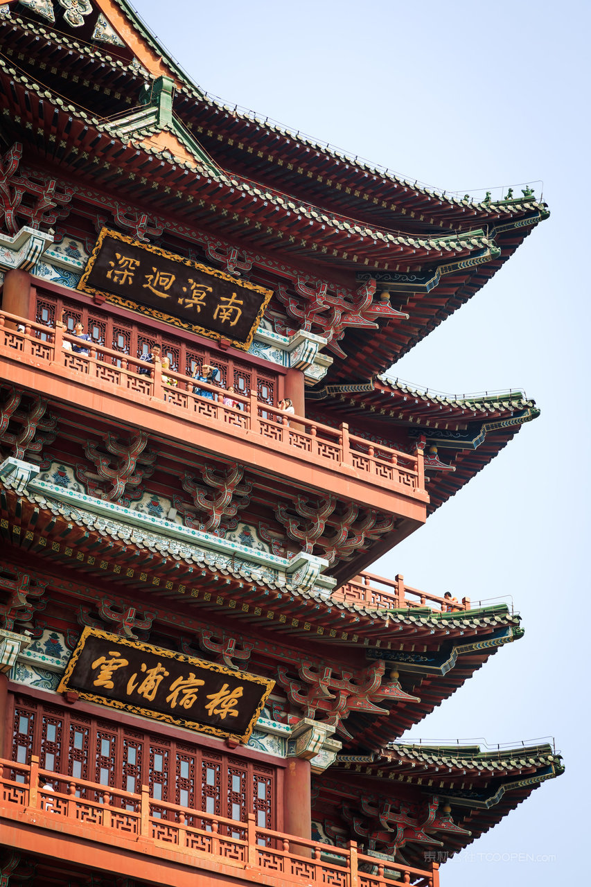 南昌滕王阁风景画图片