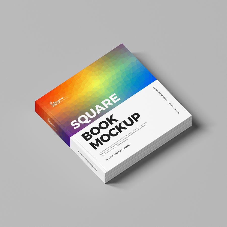 方形书籍样机