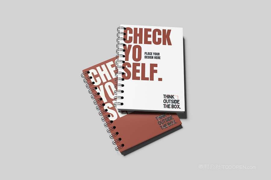 a5螺旋笔记本样机