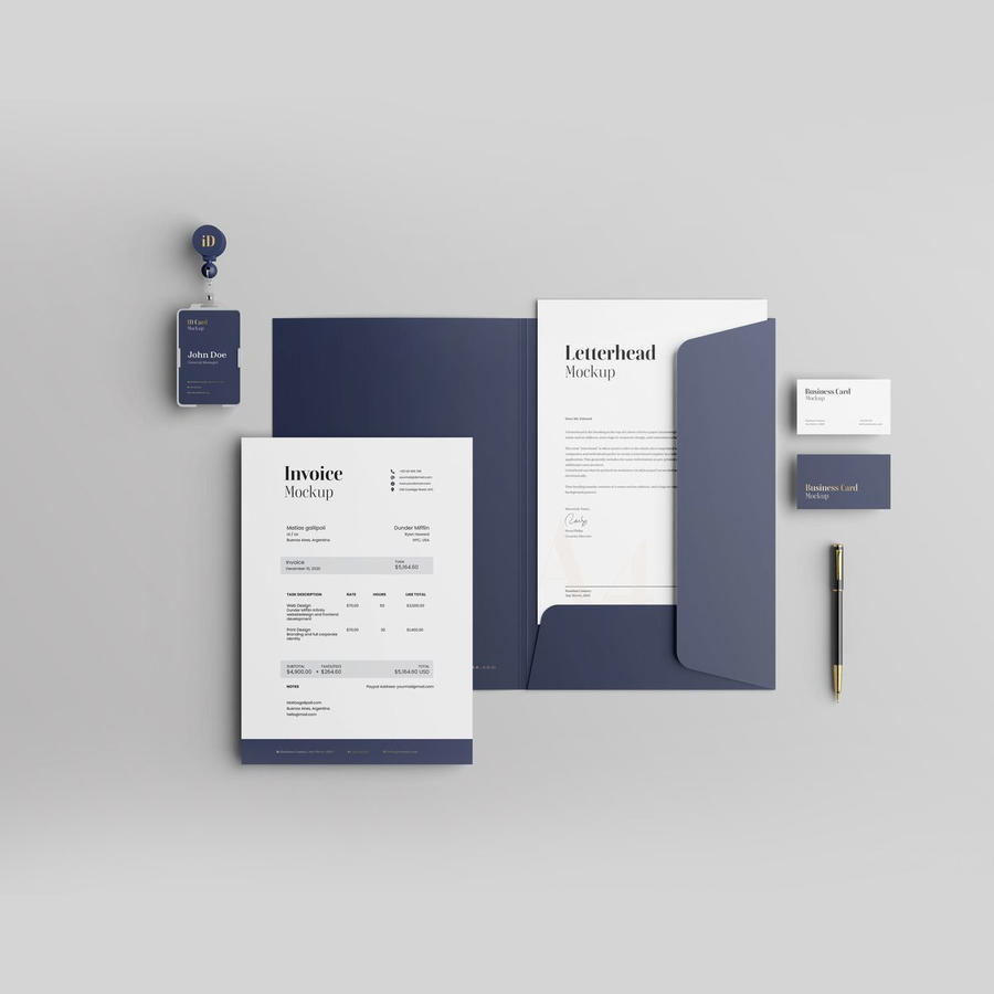 企业VI元素场景