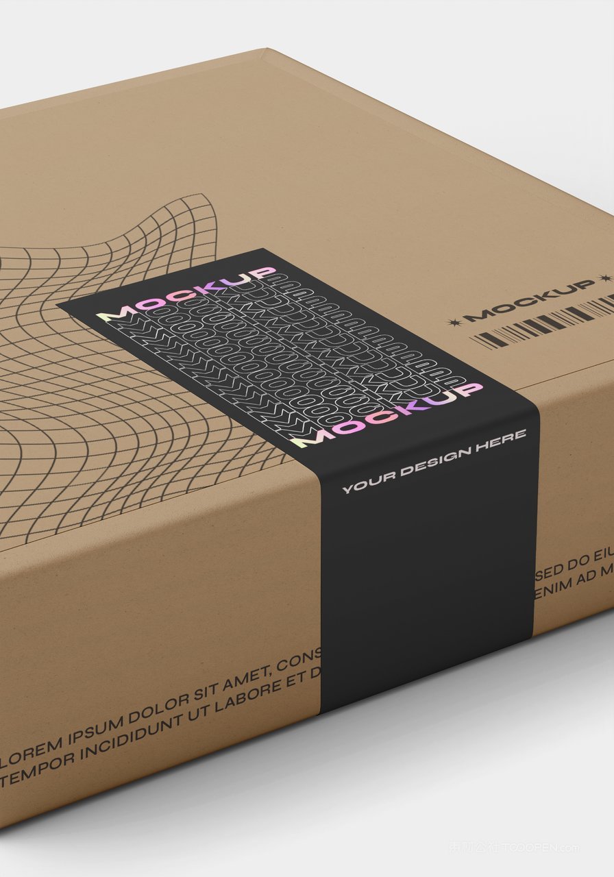 粘合密封标签样机