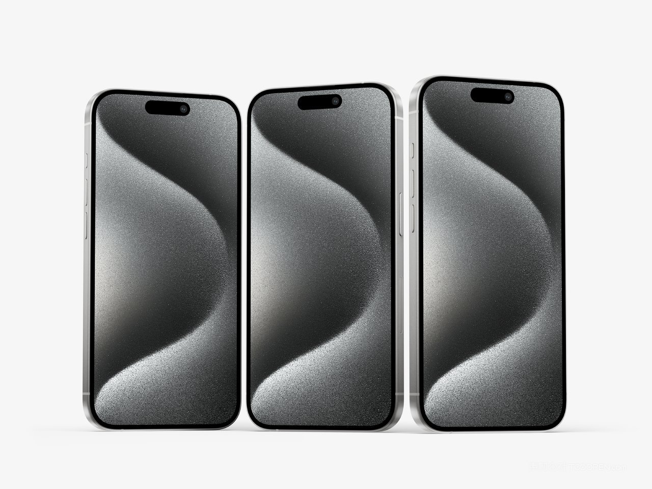 多角度iphone 15 pro智能手机app界面展示psd设计素材 (11)