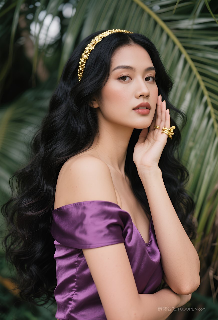 气质优雅写真性感女性唯美美女