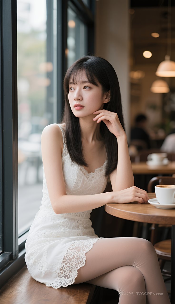 写真性感美腿妩媚短裙模特丝袜