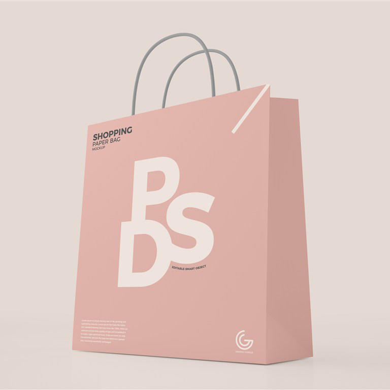 手提袋样机模版