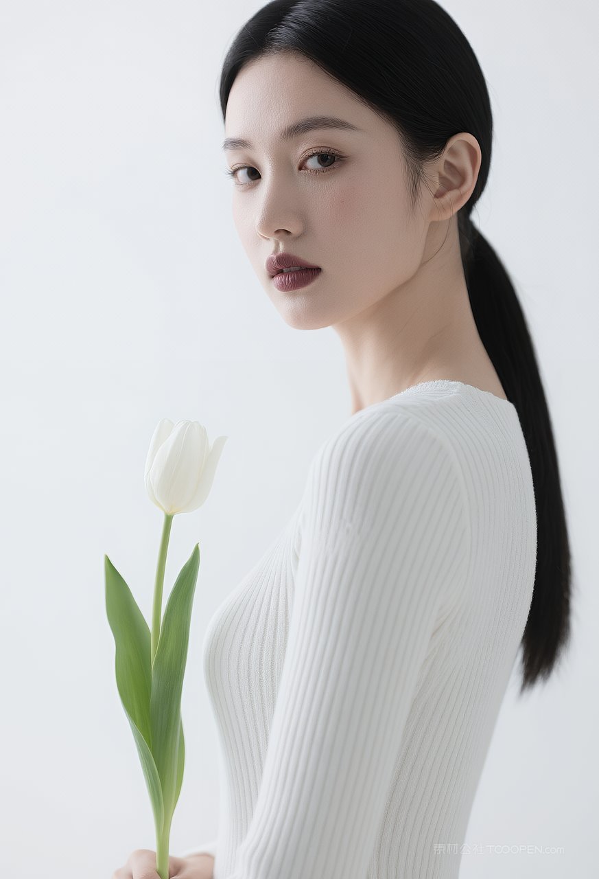 迷人女性时尚动人写真气质美女