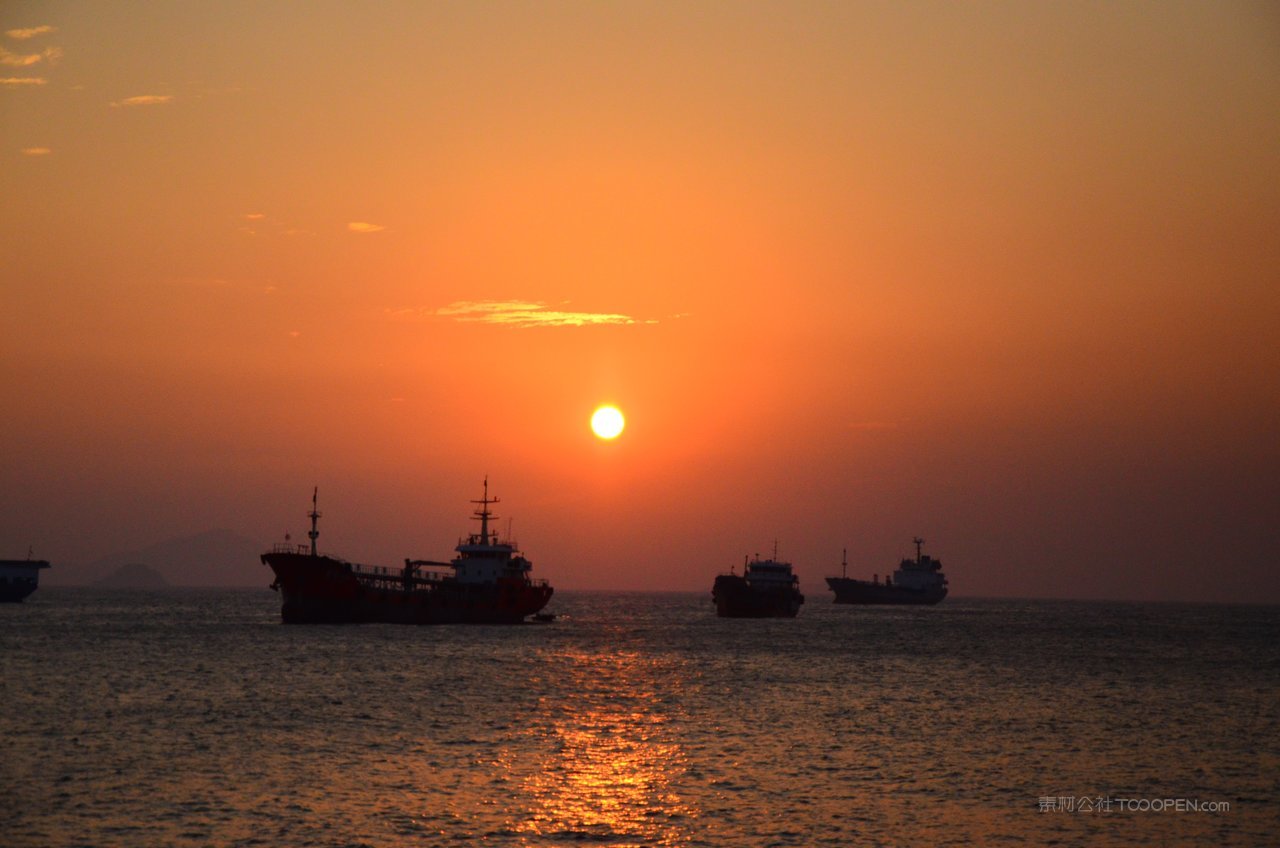 珠海伶仃岛日落