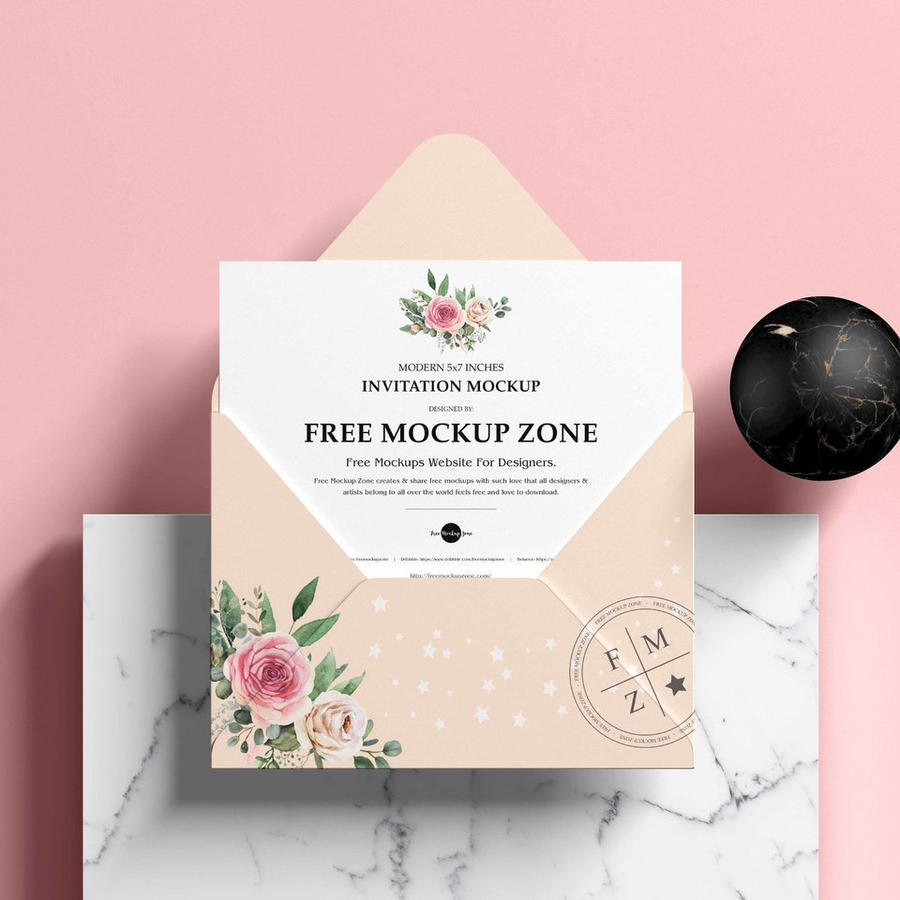 现代邀请卡样机