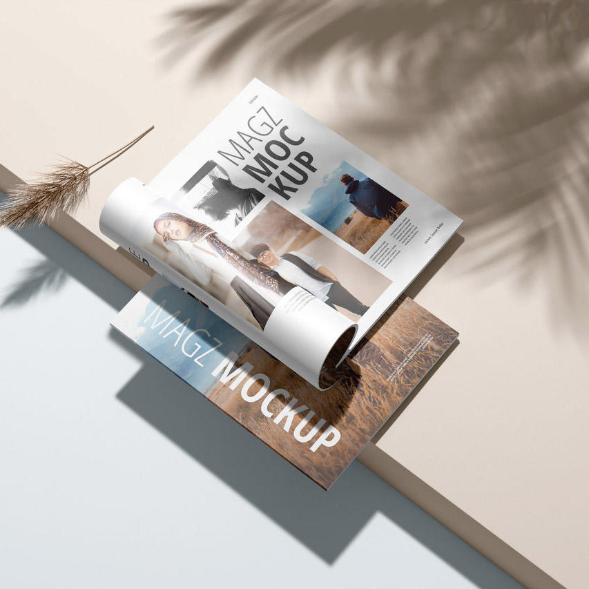 magazine杂志画册样机 (7)