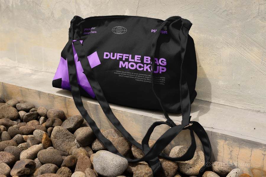 运动型行李袋样机