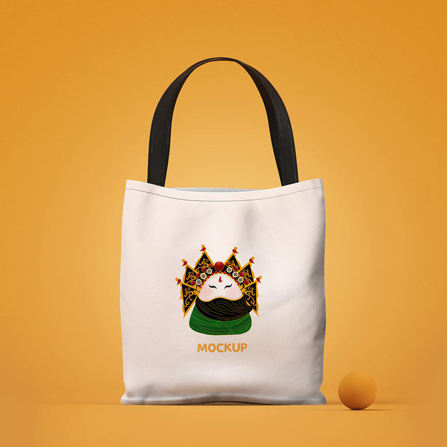 帆布袋样机素材