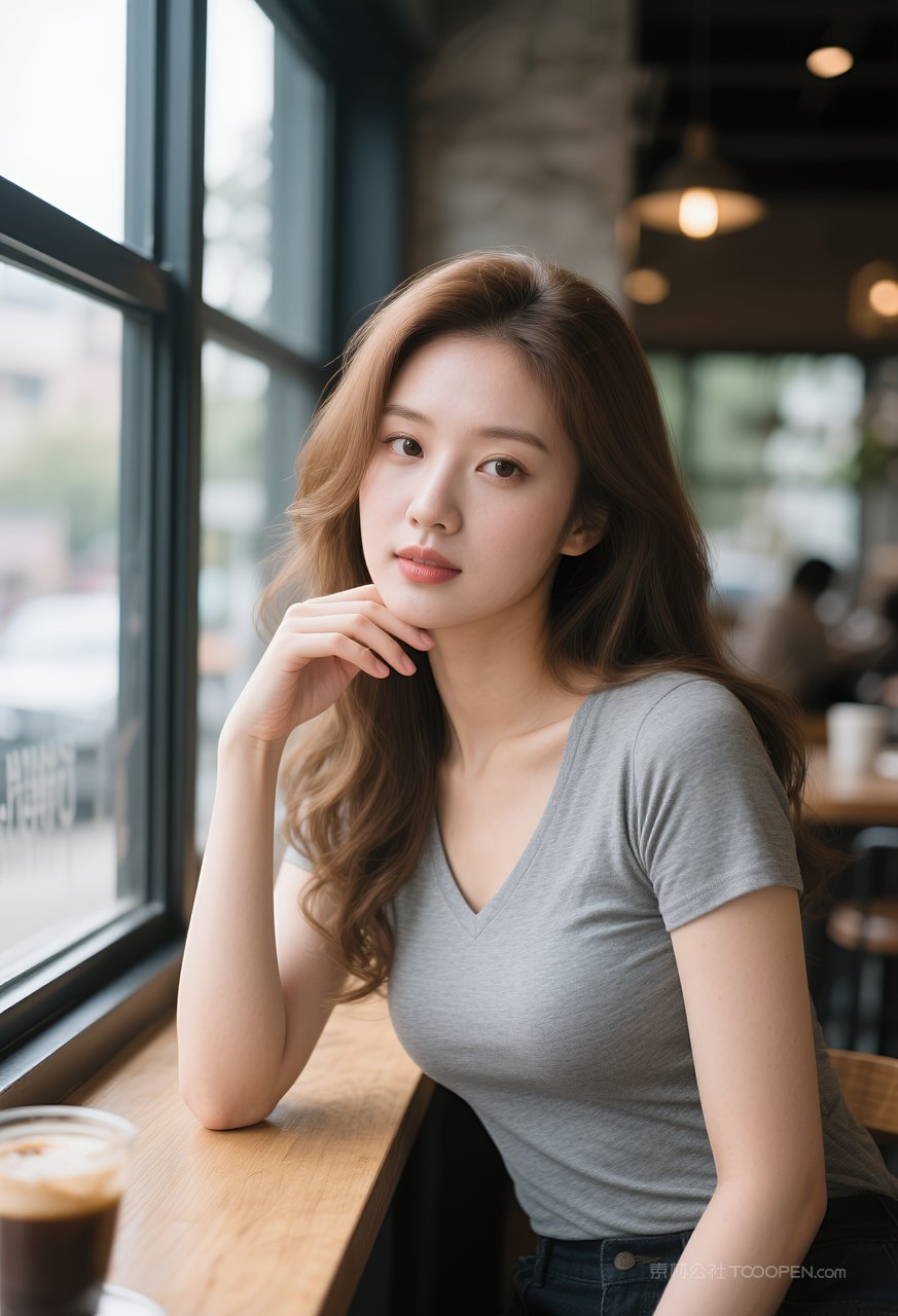 唯美清纯时尚气质写真女性美女性感