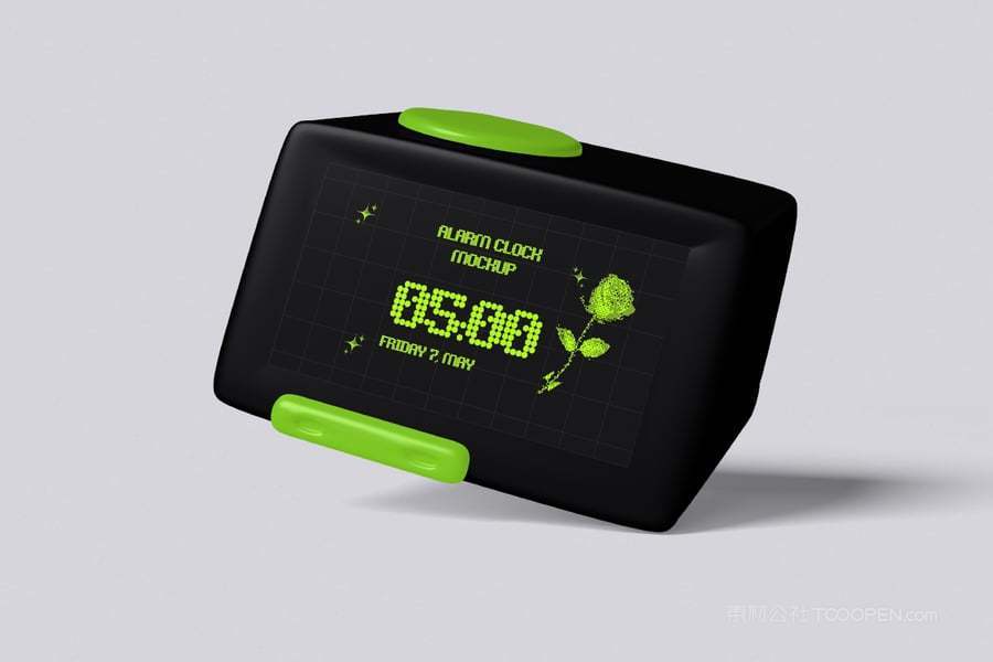 闹钟场景样机