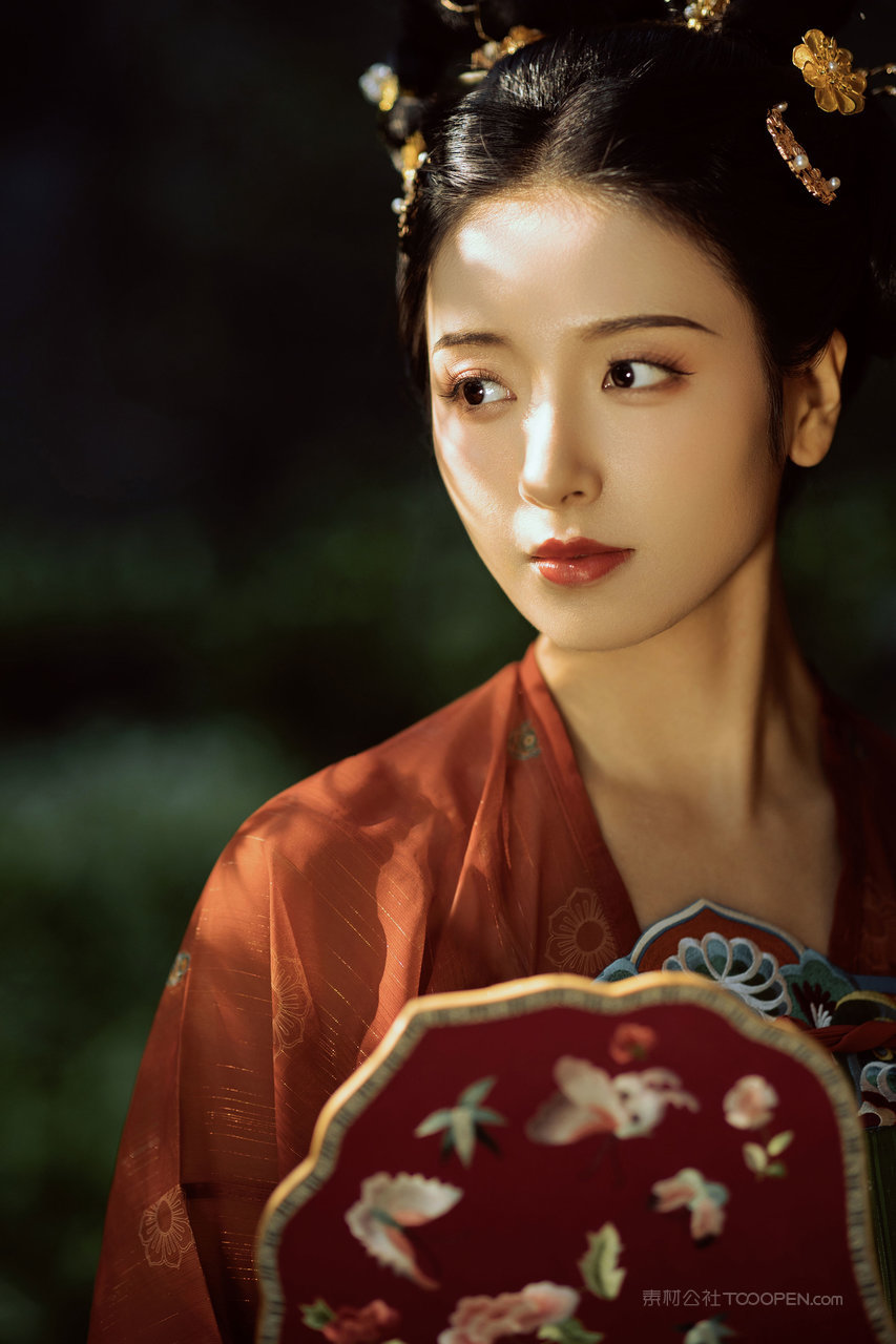 唯美古装汉服美女摄影