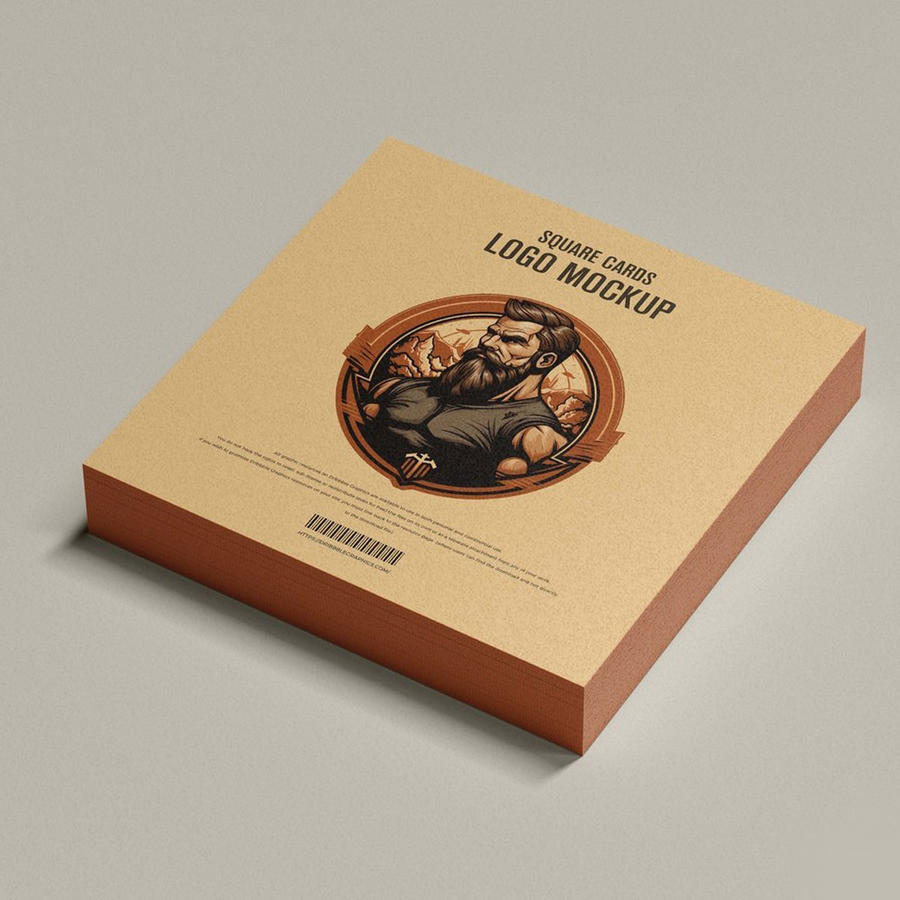 方形包装标志样机