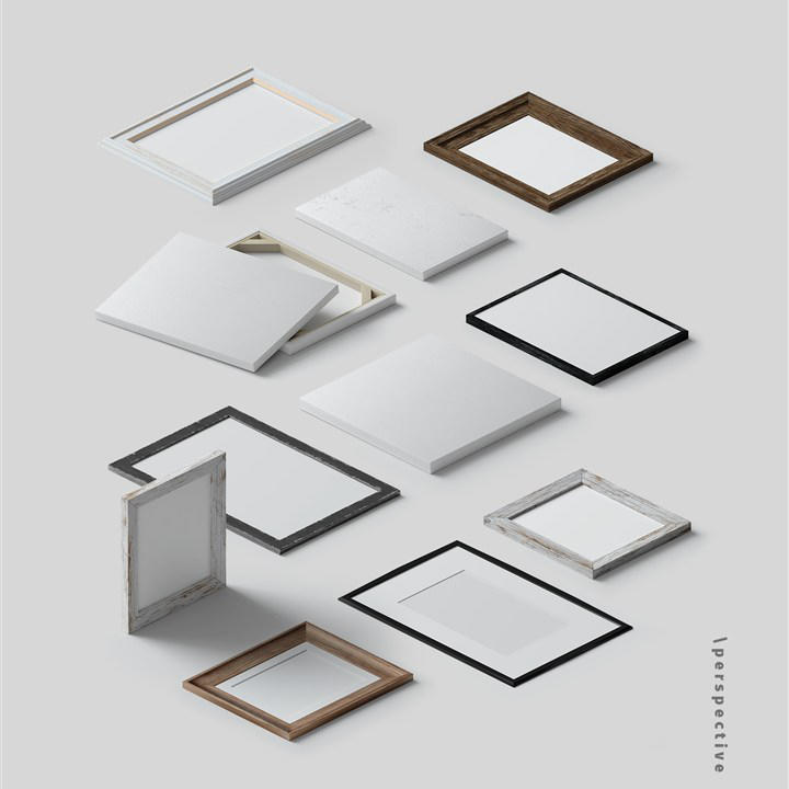 相框包装盒样机