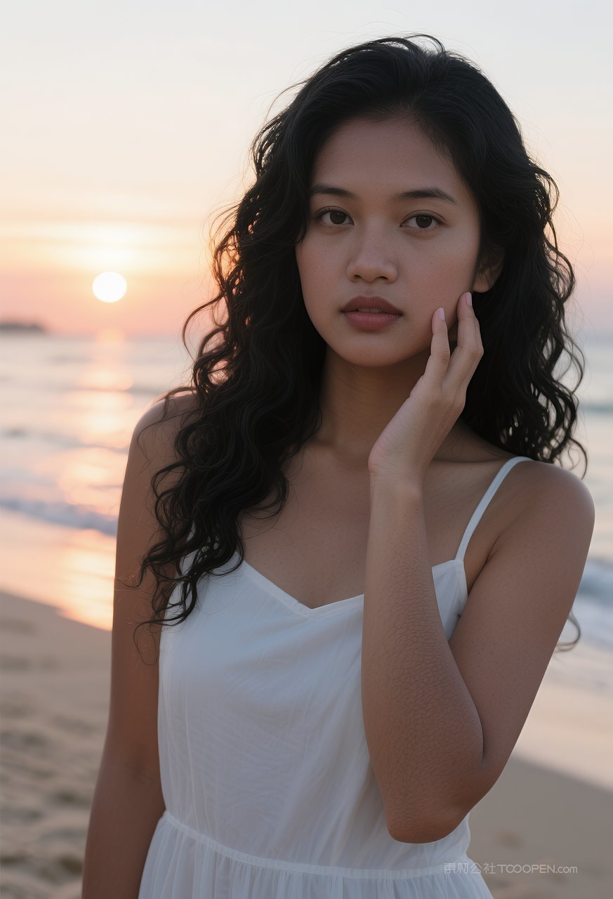 清纯唯美时尚气质写真性感美女女性