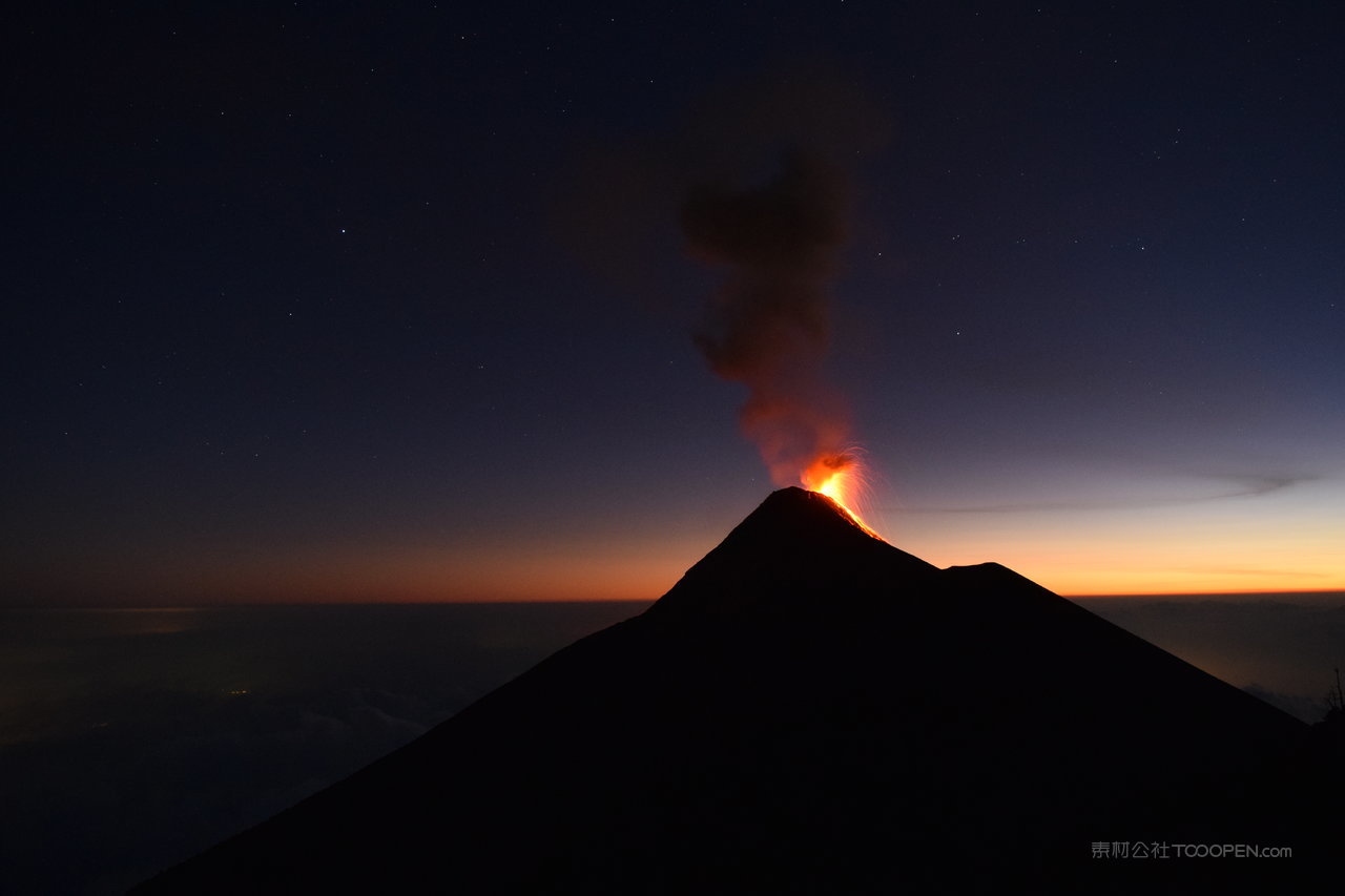 火山高清高清图片