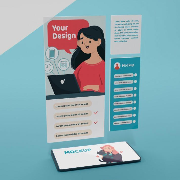 社交媒体应用样机