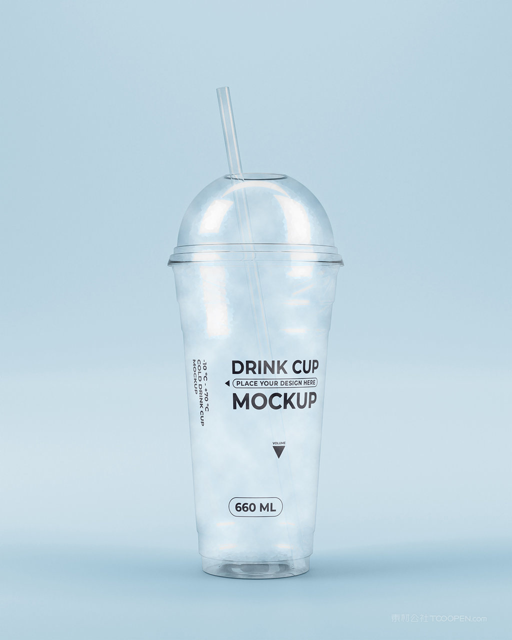 【1249期】一次性透明奶茶杯子样机 (24)