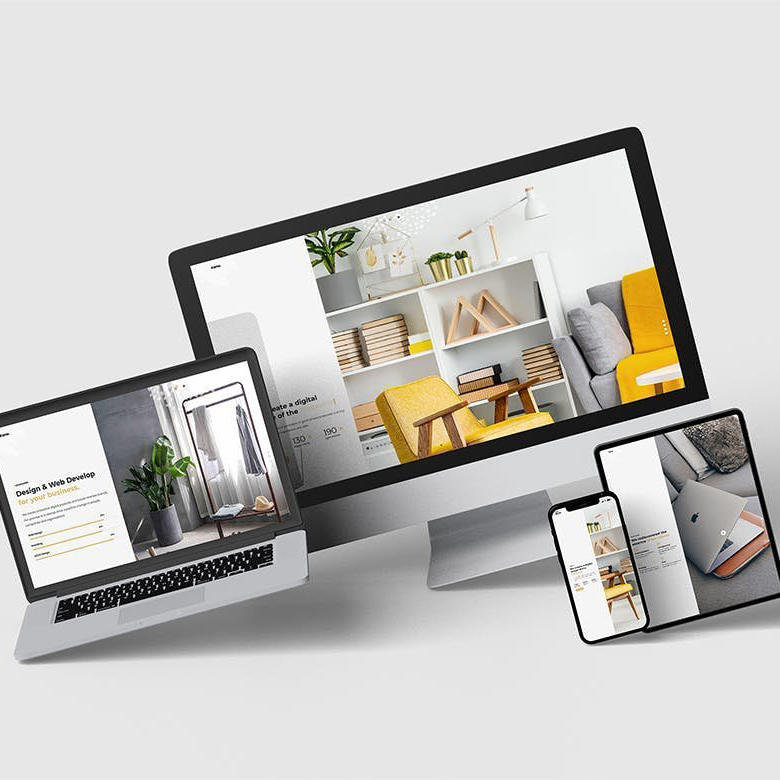 响应式苹果设备样机素材