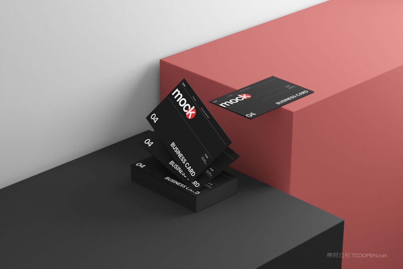 优雅的名片样机