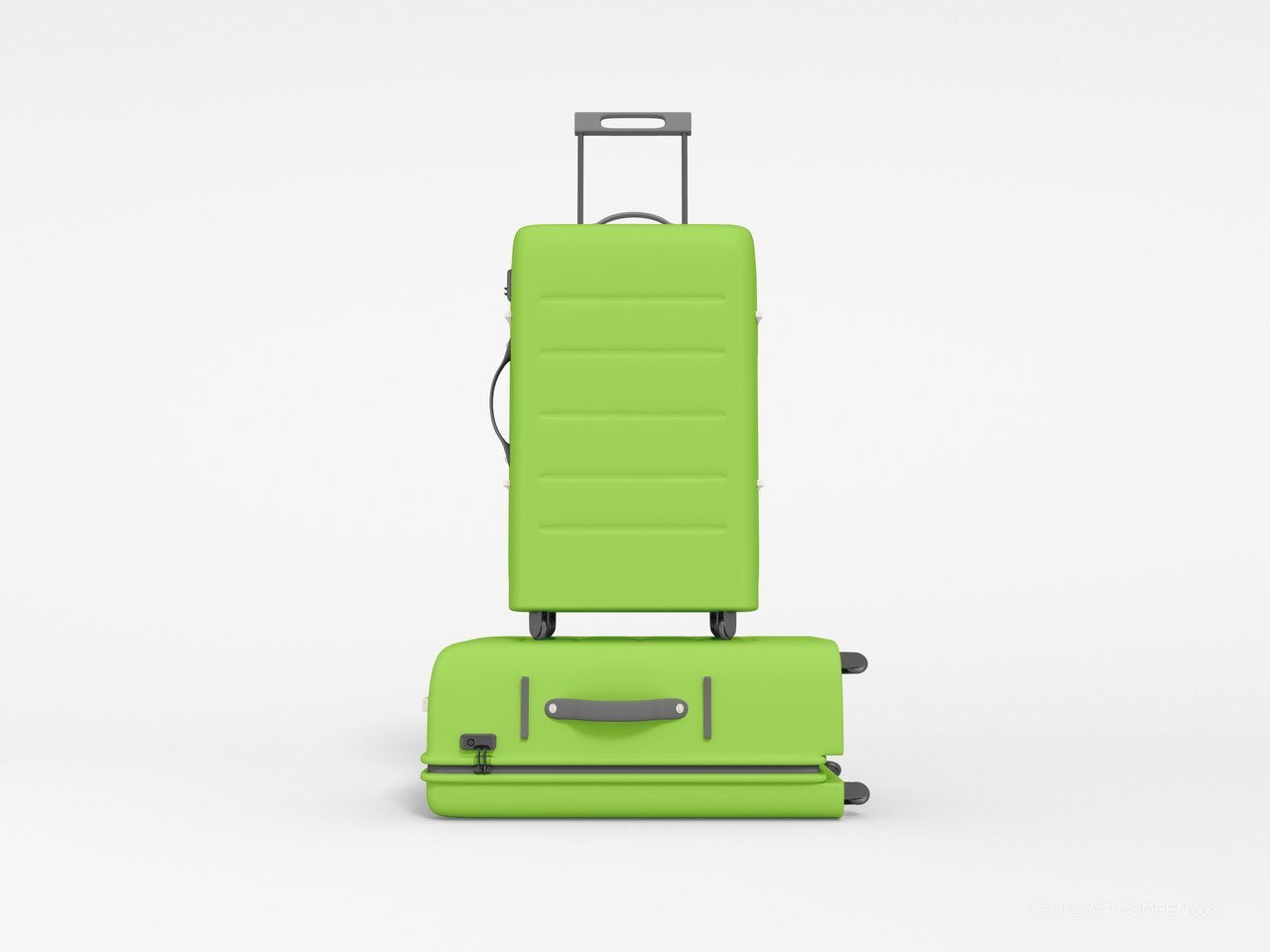 旅行手提箱样机
