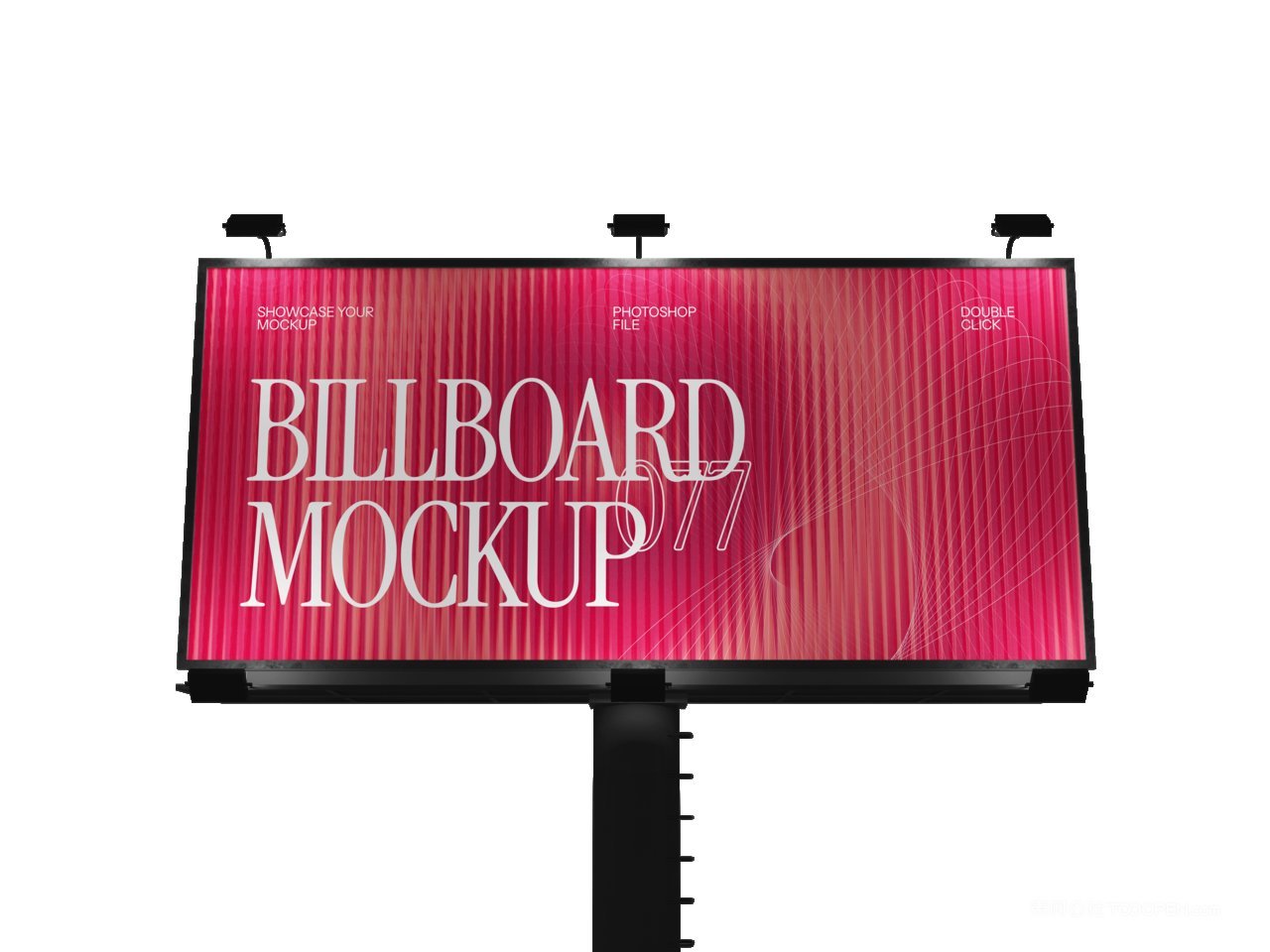 户外广告位样机