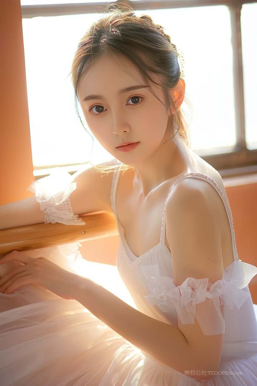 年轻青春女性优美清纯高清时尚美女