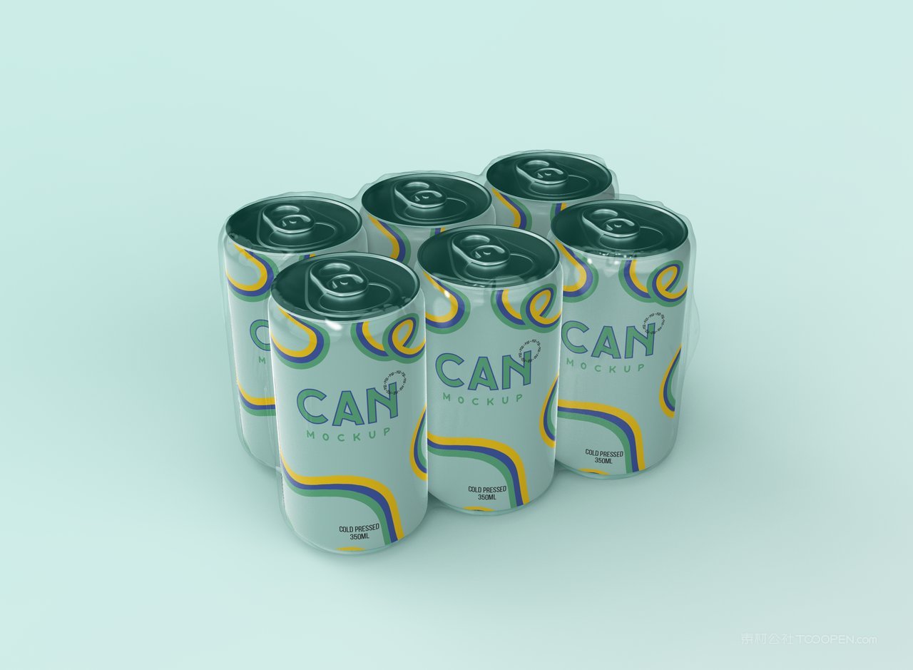 酒水饮料易拉罐样机