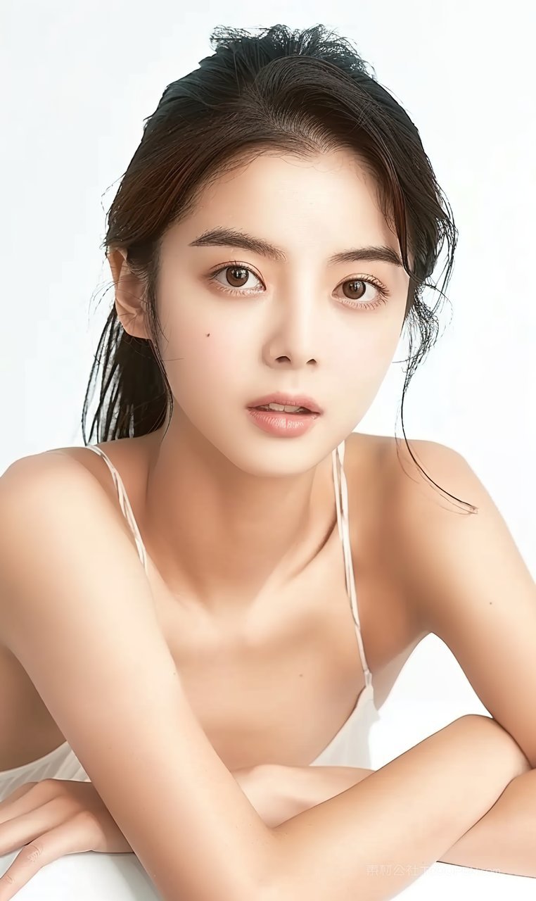 活力彩妆美容气质女性美女盛装青春