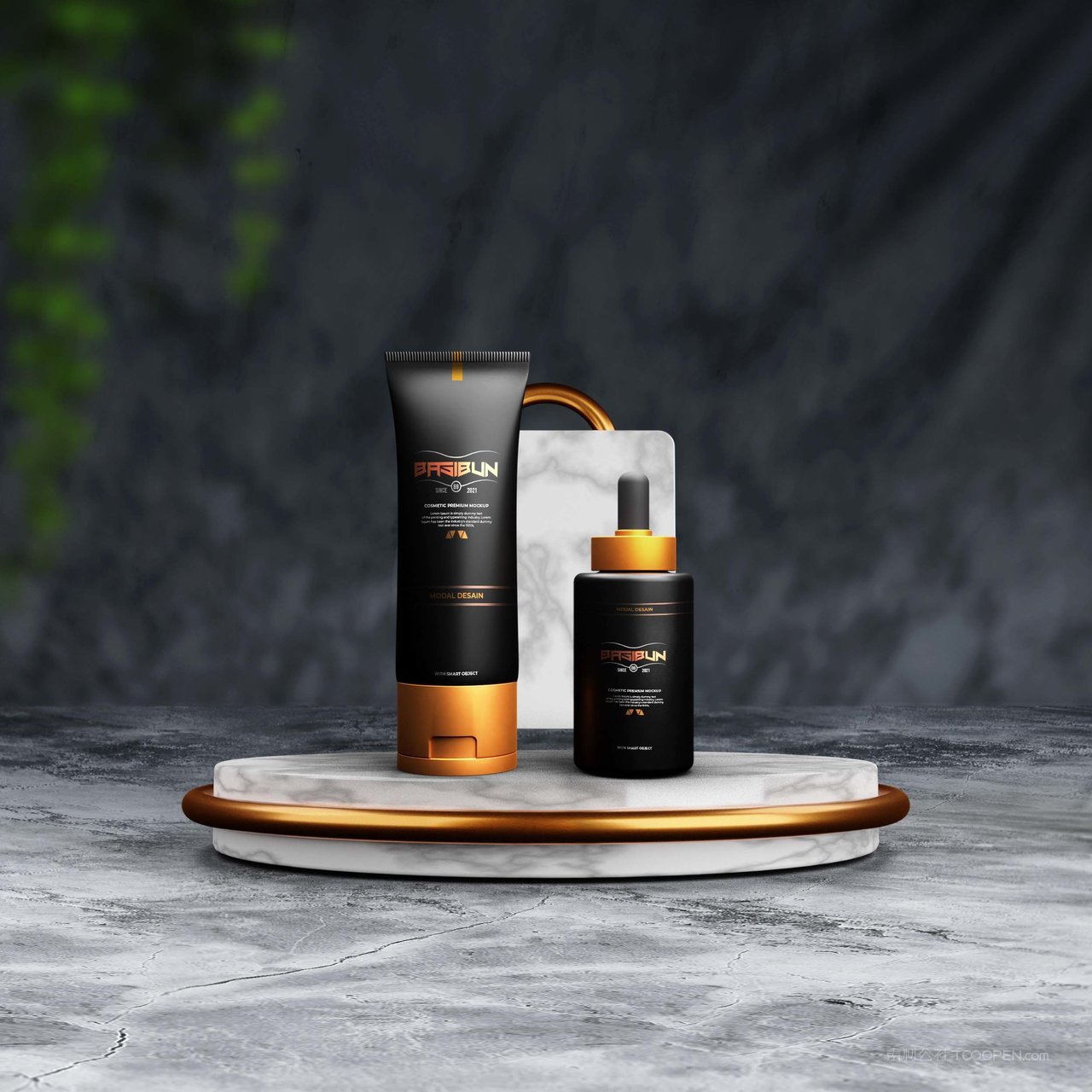 奢华风化妆品样机