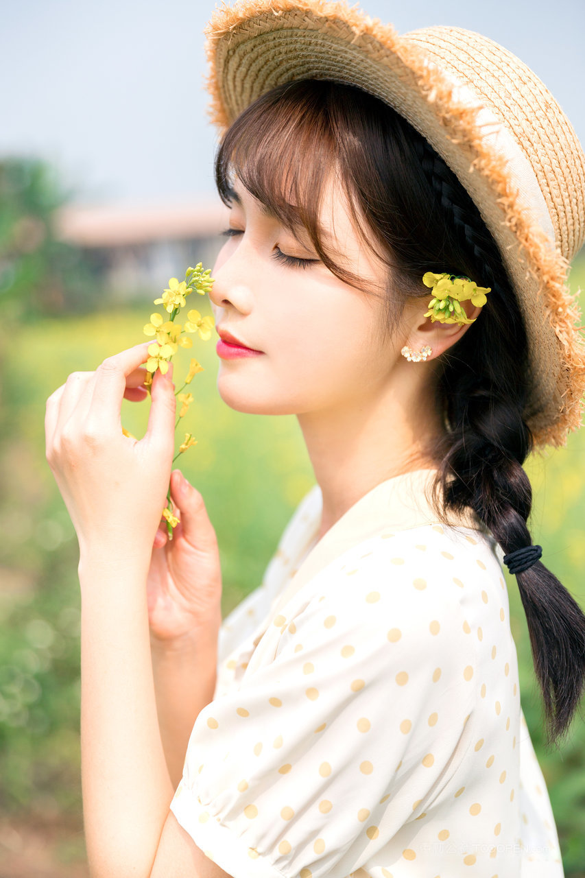 唯美小清新清纯美女头像图片